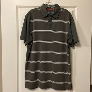 Ashworth 33 gray polo size XL